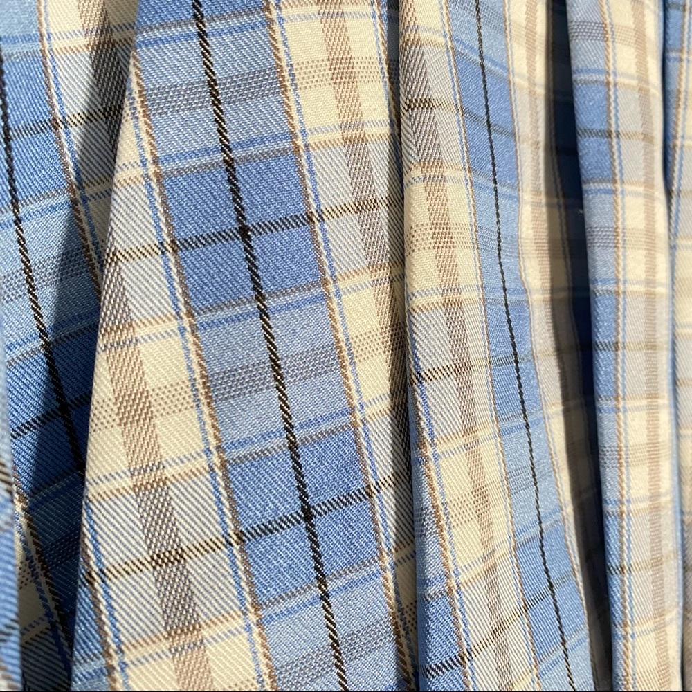 Ally/Minx & Moss Blue Plaid Tennis Skirt - Picture 4 of 6